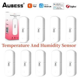 Tuya ZigBee Smart Home Temperature Sensor And Humidity Sensor Thermometer Hygrometer Meter For Alexa,Google Home,Smart Life App