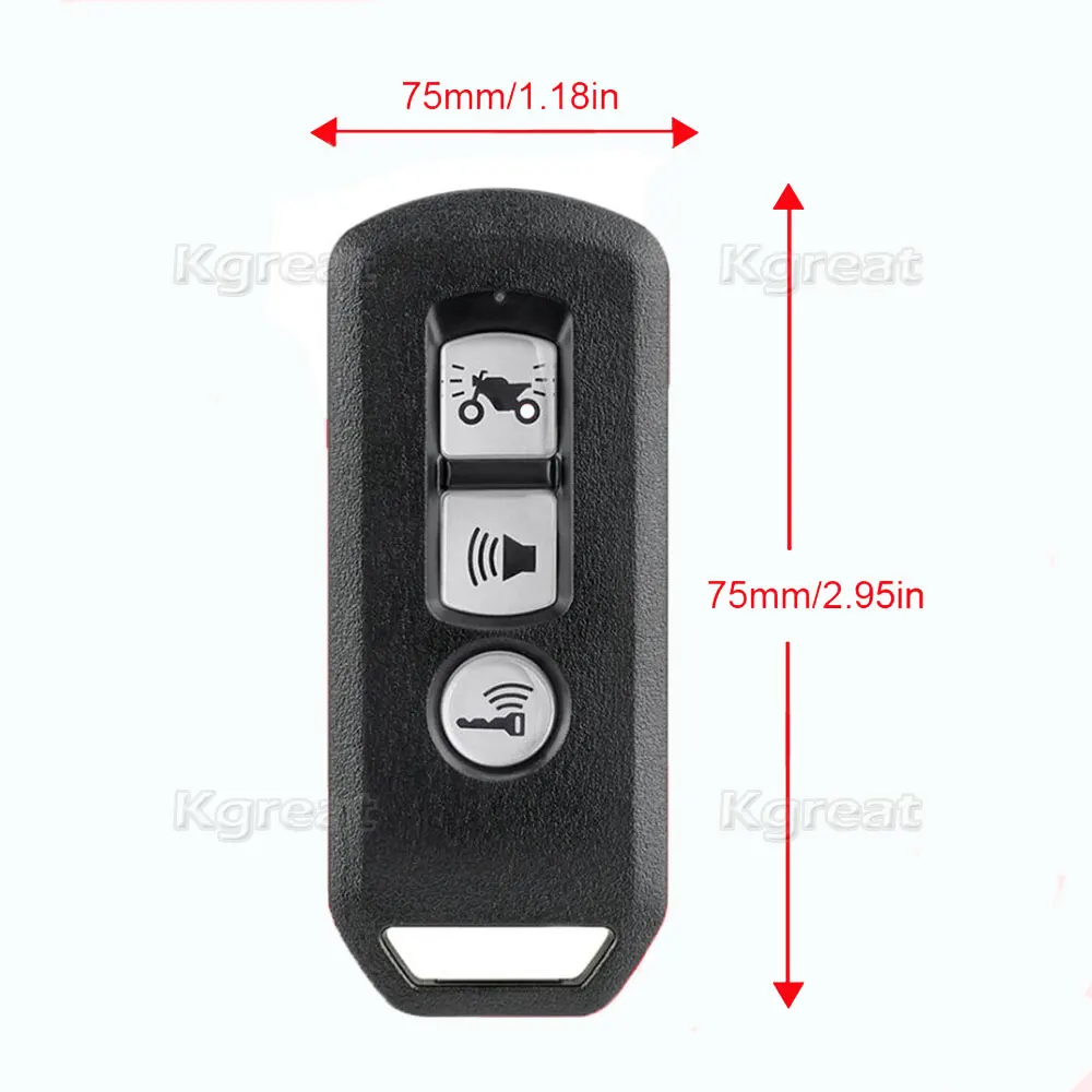 1pcs for Motorcycle Remote Control Key for Honda Motorcycle Scooter K01 K77 K96 K97 K35V3 ADV SH 150 Forza 300 PCX150 Card