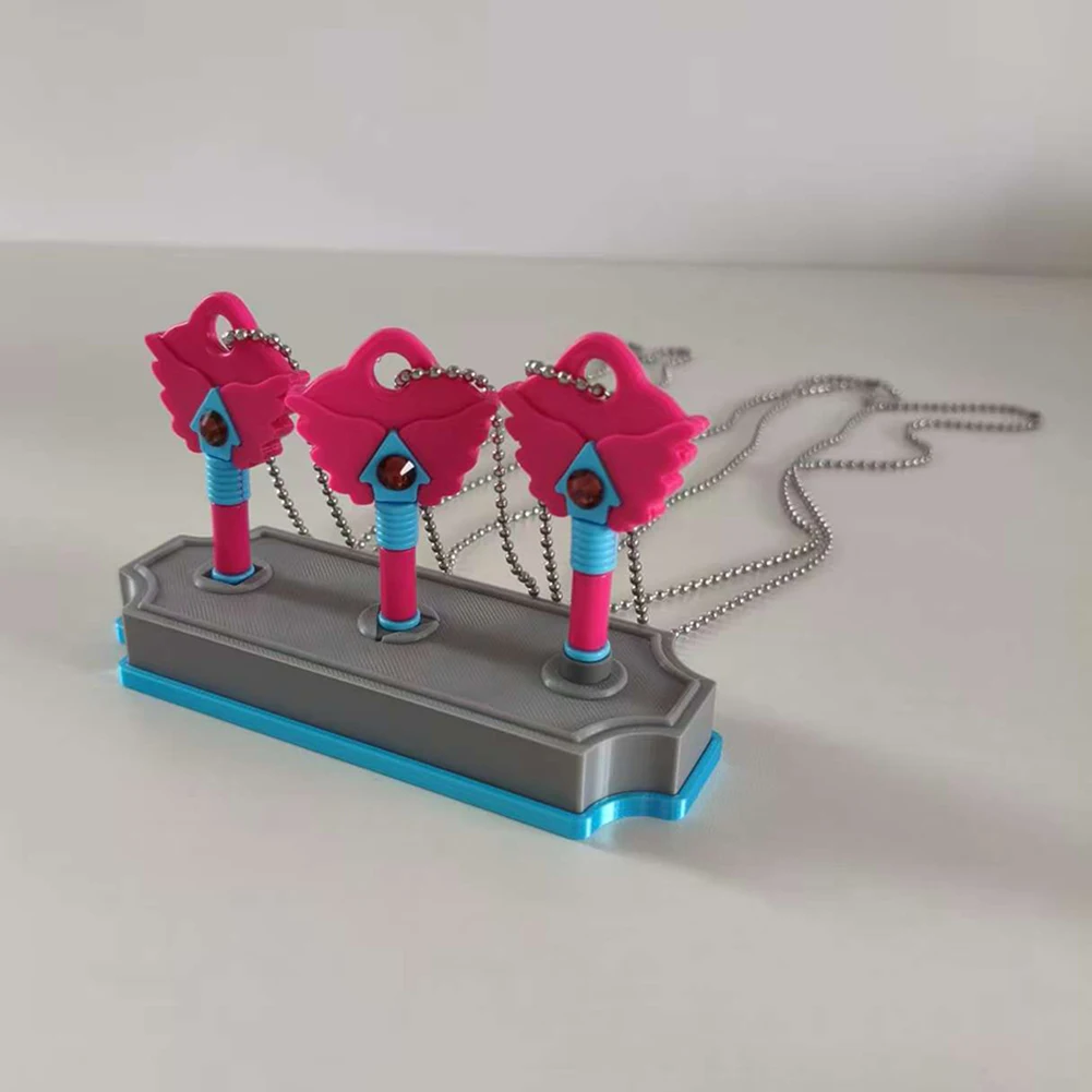 Korean Traditional Game 3D Printed Cosplay Necklace Squid Necklace Keychain Party Game For Season 3 TV Fans Collection Gift