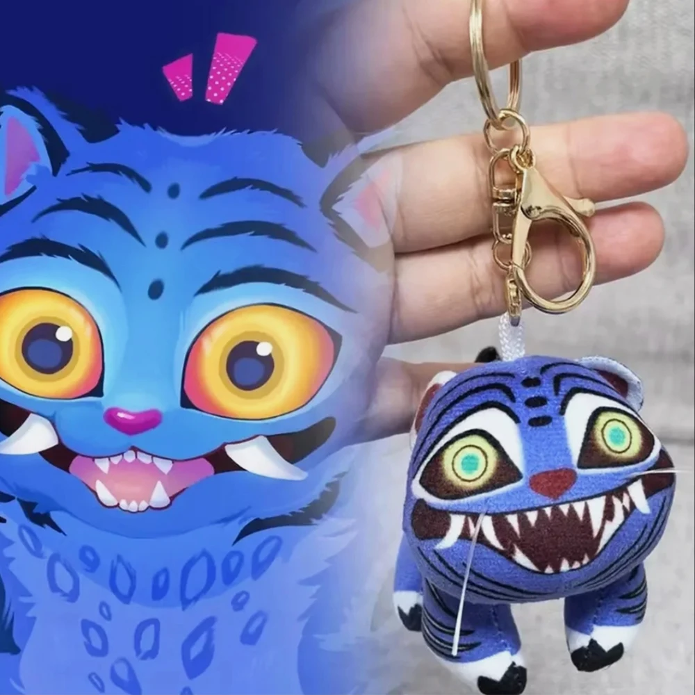 

2025 горячий аниме фильм Kpop демон брелок с тигром кулон брелок для рюкзака подвесные украшения Хэллоуин карнавальный реквизит подарки для детей