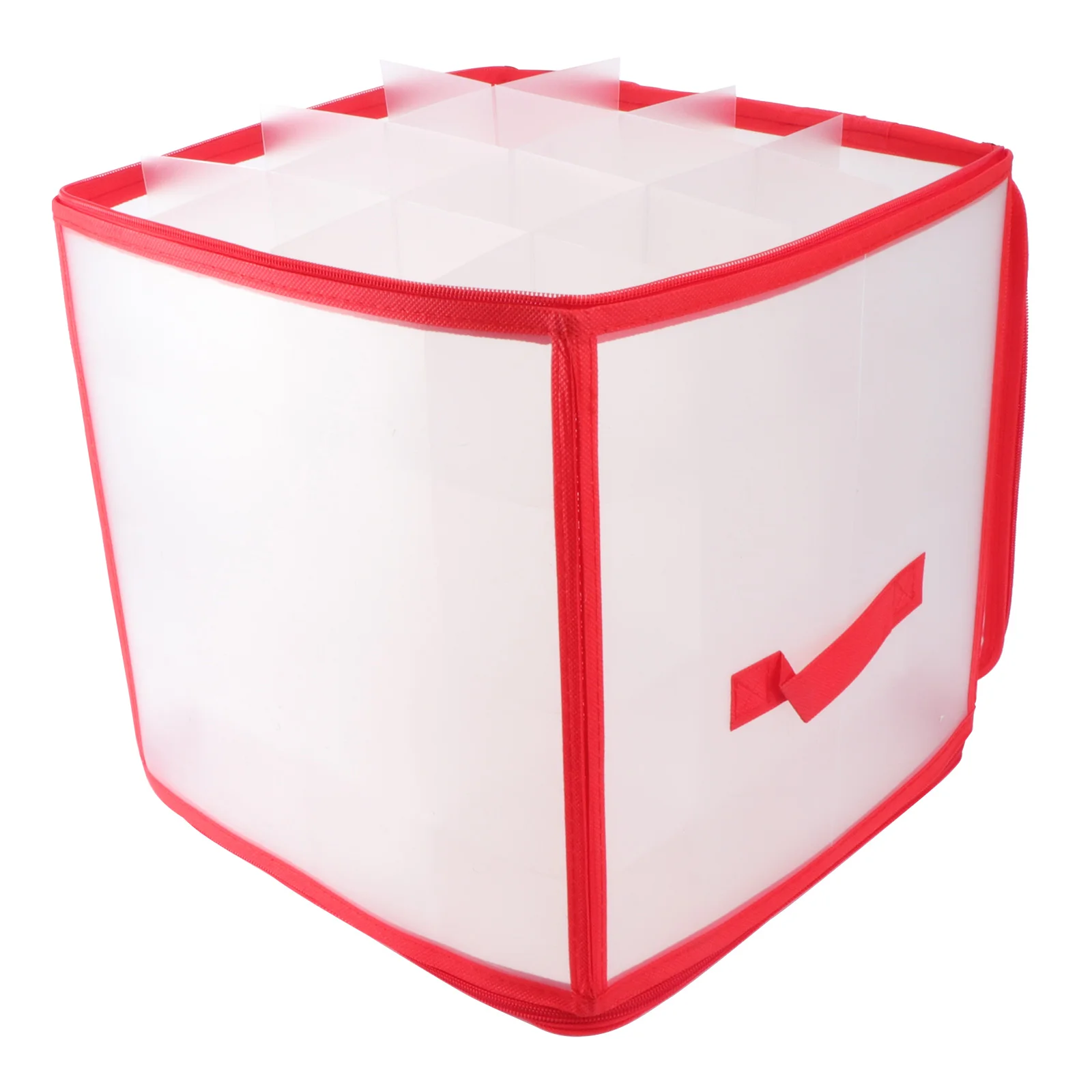 

Holder Christmas Gift Box Foldable Storage Case Transparent Color Multi-Layer Gift Storage Box For Christmas Decoration Present