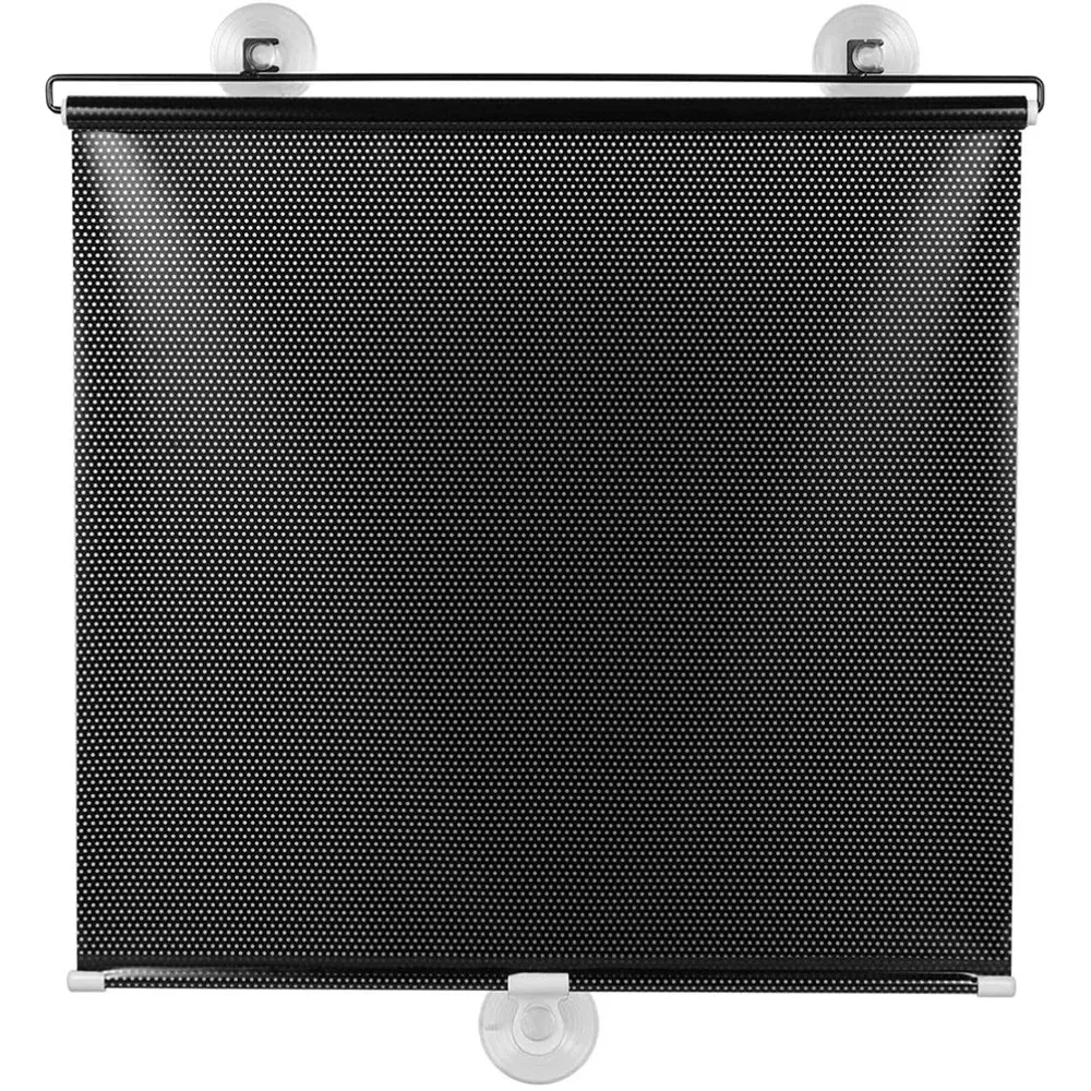 Blackout Blind Suction Cup Curtain Sunshade Blackout Curtain Temporary Windows Blinds Portable Lightweight Drape for Home Office