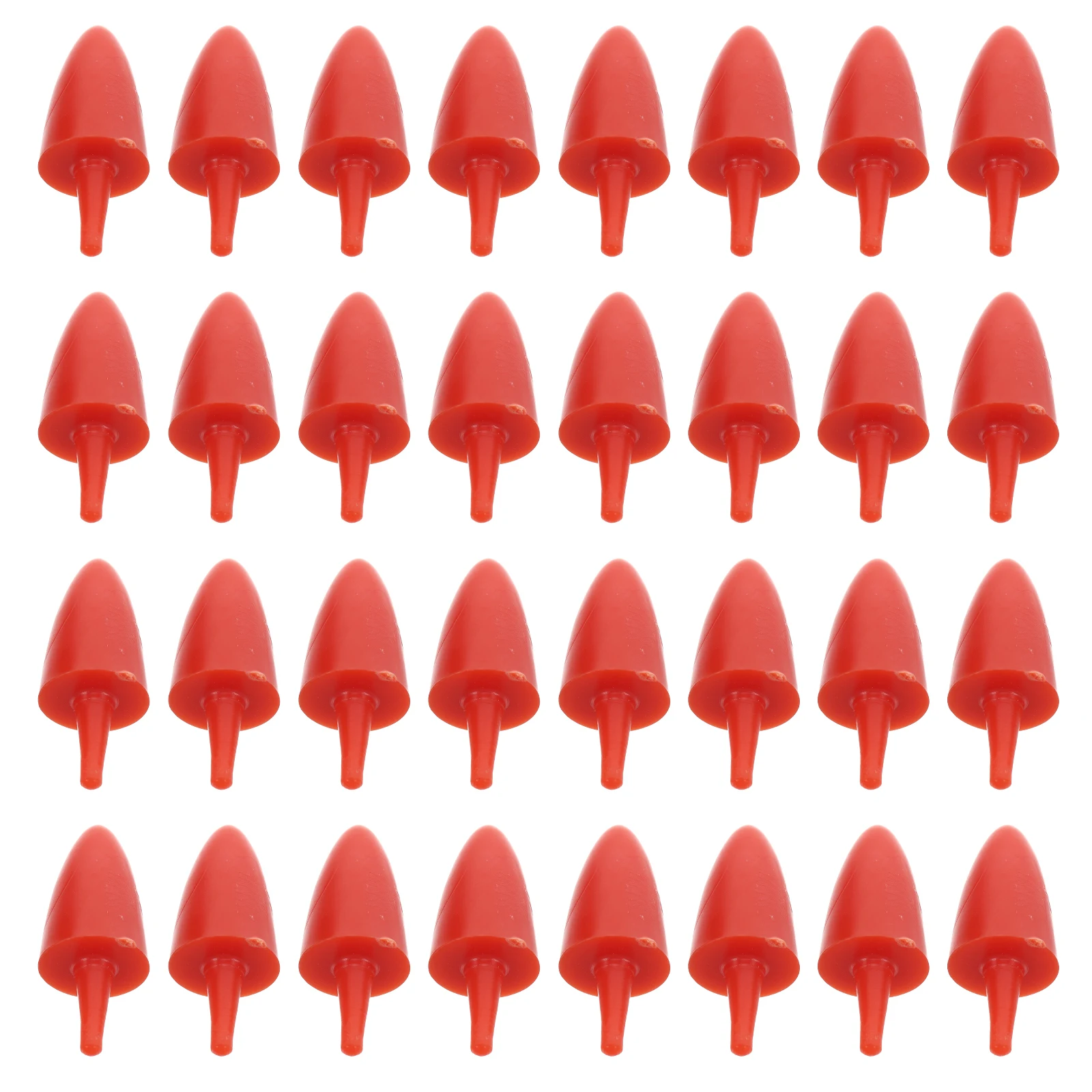 

100 Pcs Snowman Nose Toy Carrot Outdoor Mini Carrots for Pvc Accessories Crafts