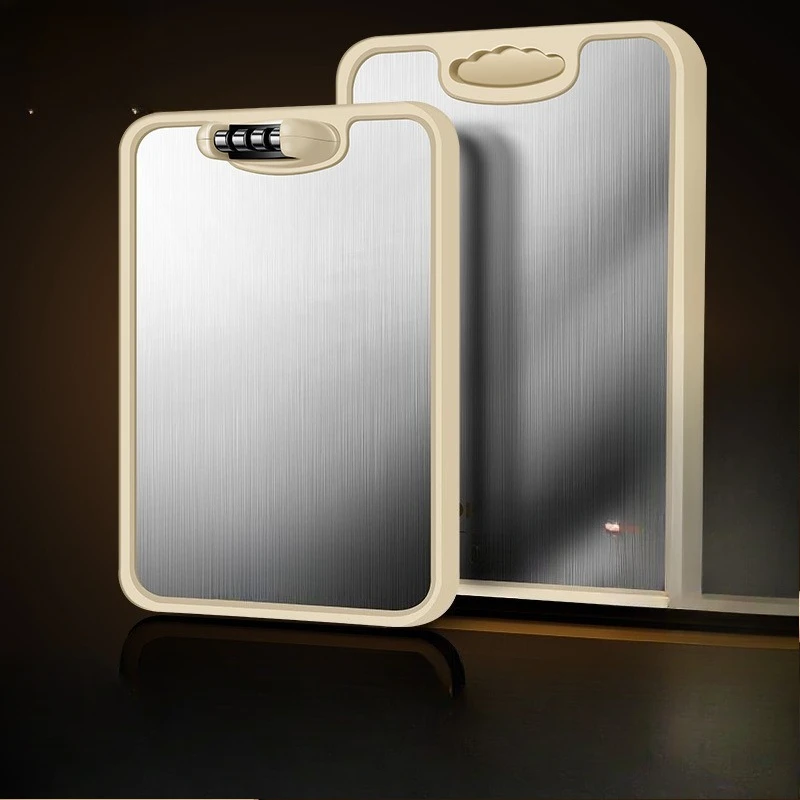 Pure titanium cutting board mildew-proof and antibacterial household food grade fruit cutting board