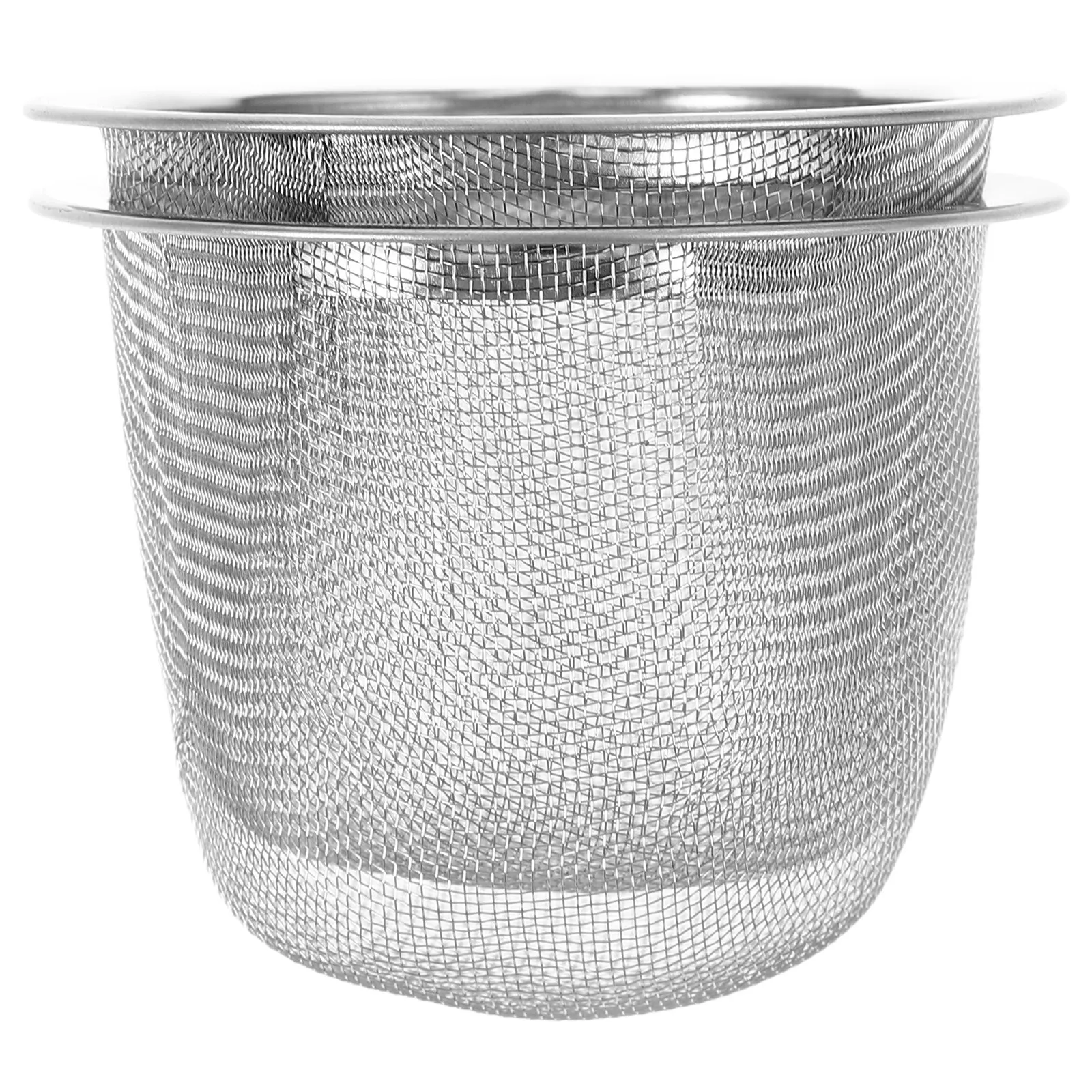 2Pcs Stainless Steel Tea Infuser Filter for Loose Leaf Tea Reliable Brewing Tool Home Office Restaurant Use Reusable Teapot