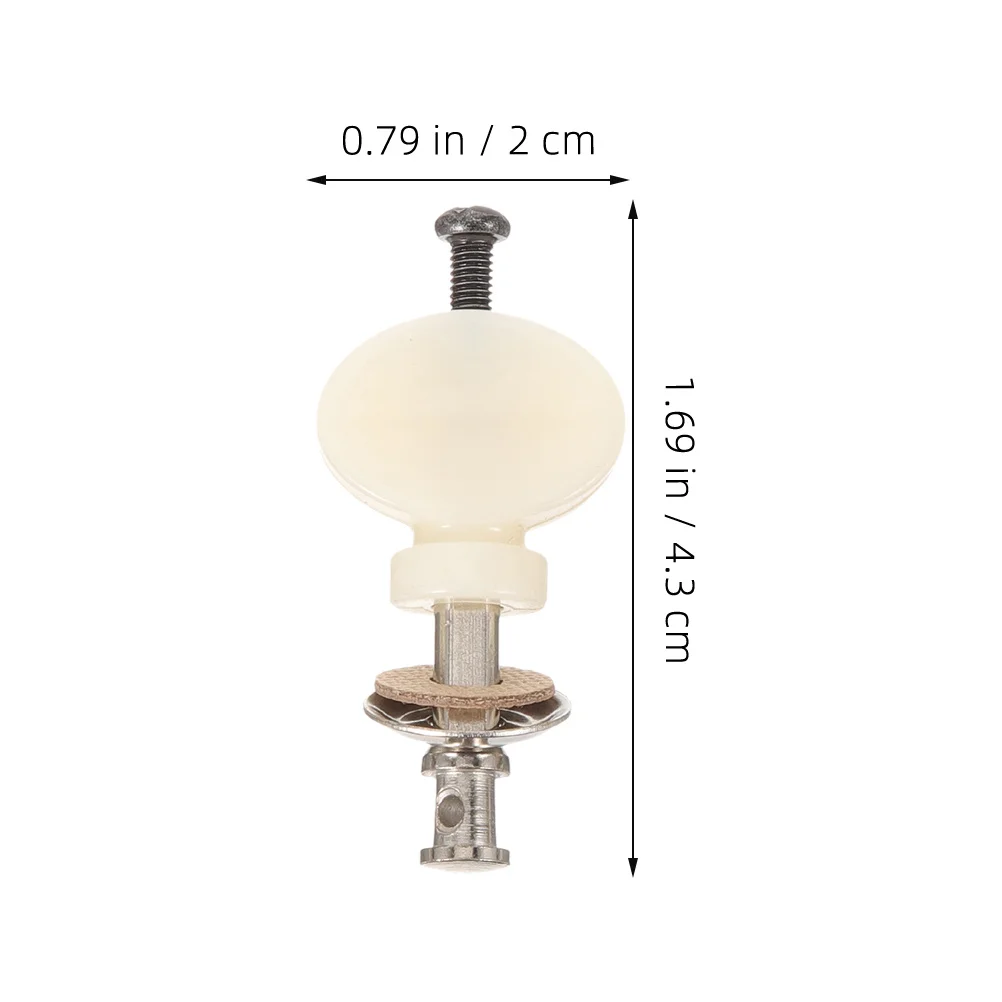 8 قطعة أوتاد ضبط القيثارة تصميم قضيب مستقيم مريح مقبض دائري معدن البلاستيك الهجين ضبط مستقرة العالمي صالح لل سوبرانو