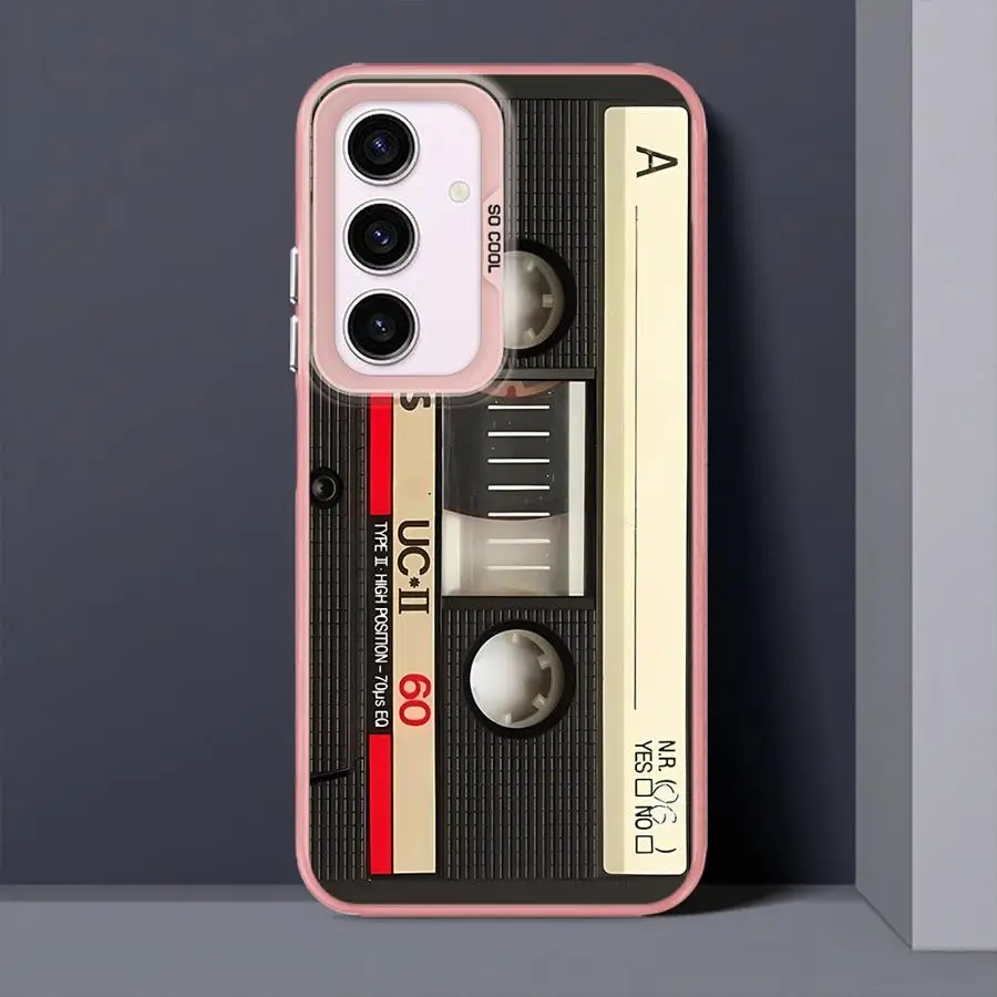 Case voor Samsung Galaxy A72 A53 A73 A26 A36 A54 A55 A52 A51 A56 A71 A35 Soft Cover Lucky Tape Patroon