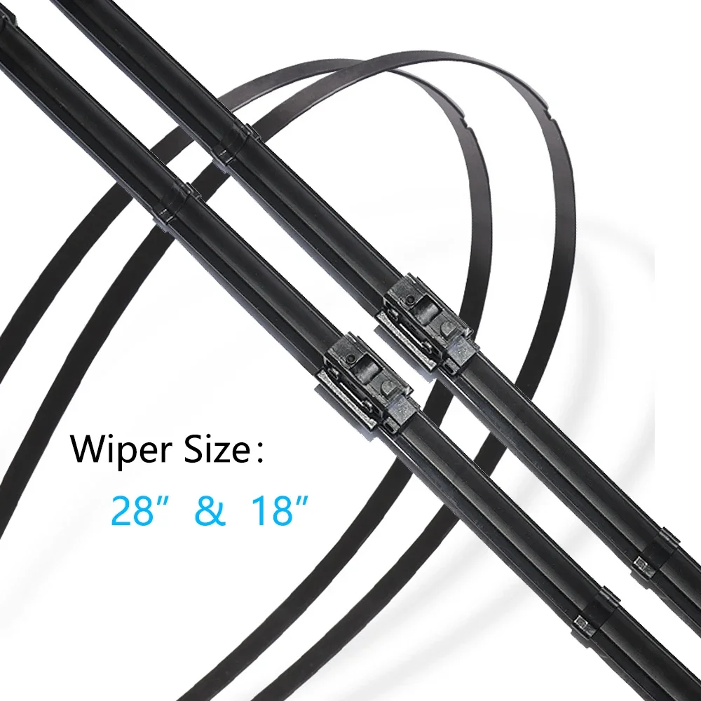 For Mercedes Benz Vito Viano V Class W447 2014~2023 Front Rear Wiper Blades Set Brushes Window Windshield Windscreen Accessories