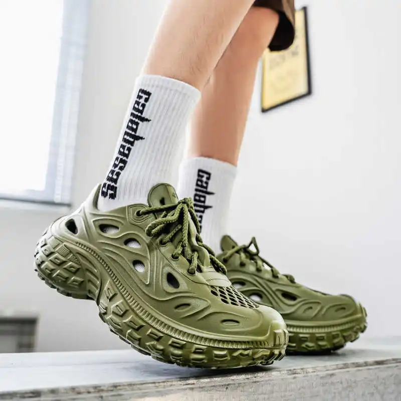 

With Ties Hiphop Men's Shoes Models Walking Men's Sneakers White Man Moccasin Sports Fat Styling Bascket Trainers Visitors