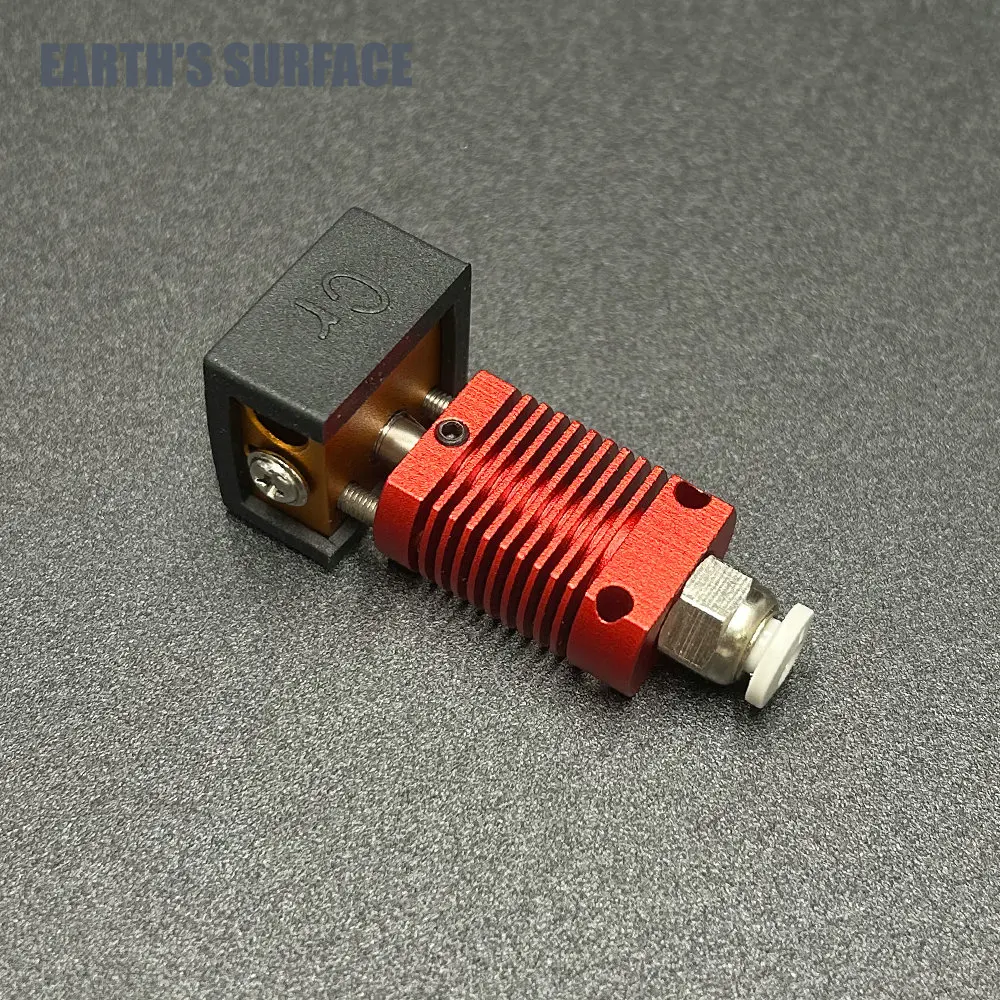 Pieza de impresora ES-3D MK8 j-head extrusora, Kit de extremo caliente con bloque de calentamiento, cubiertas de silicona para Ender 3 CR10, piezas