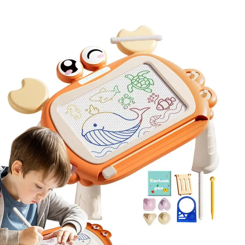 

Magnetic Writing Board For Kids Magnetic Cartoon Doodle Board Sketch Pad Multifunctional Educational Early Learning Toys