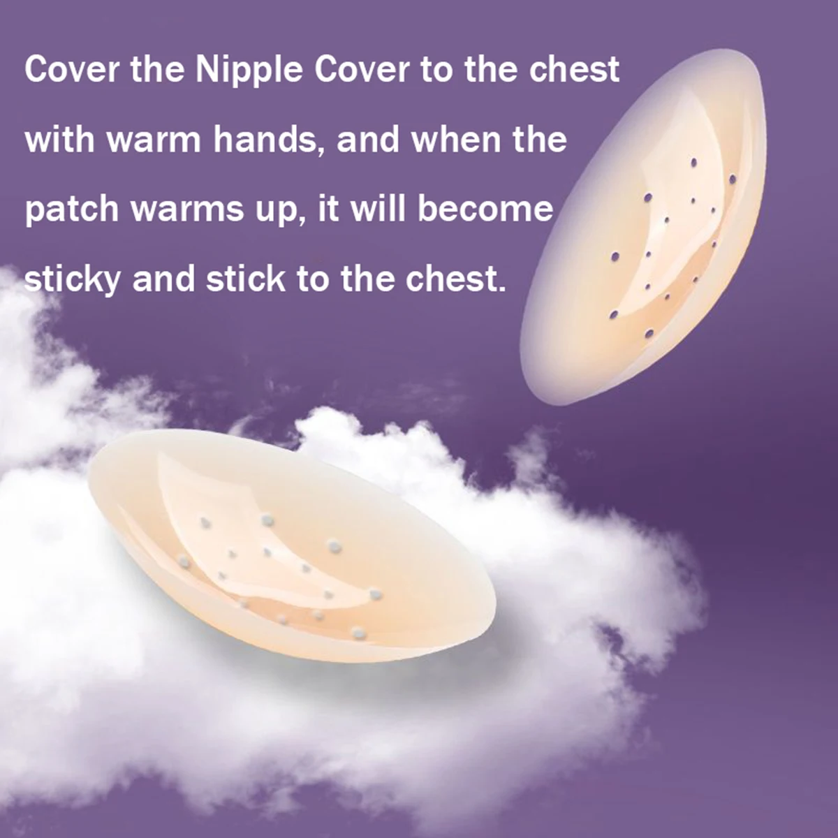 5 Pairs/Lot Sticky No Glue Uithollen Breathable Nipple Cover Plunge Bra Silicone Nubra Accessories Invisible Breast Pads Pastie