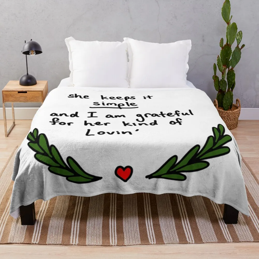 Fan Art of January Wedding by The Avett Brothers Throw Blanket Picnic Blanket throw blanket for sofa anime