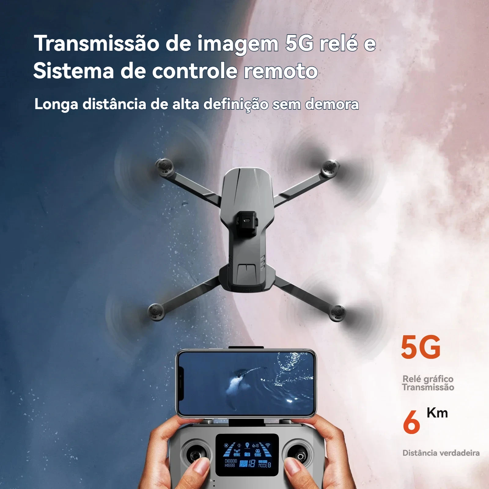 Nowy S155 Pro Gps Drone 4k kamera HD fotografia lotnicza Fpv 8K 3-osiowy gimbal przeciwwstrząsowy bezszczotkowy silnik unikanie przeszkód