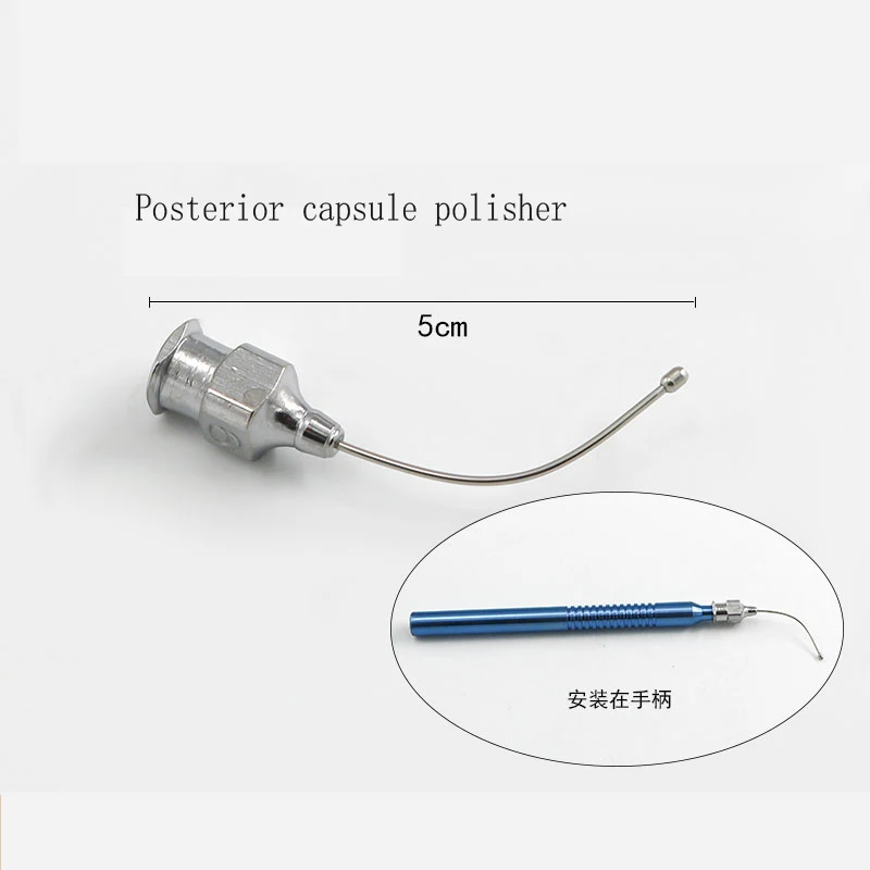 Oogheelkunde Microscopie Instrument Posterieure Capsule Polijstmachine Kristallijn Iris Reducer Injectie En Irrigatie Spoeling