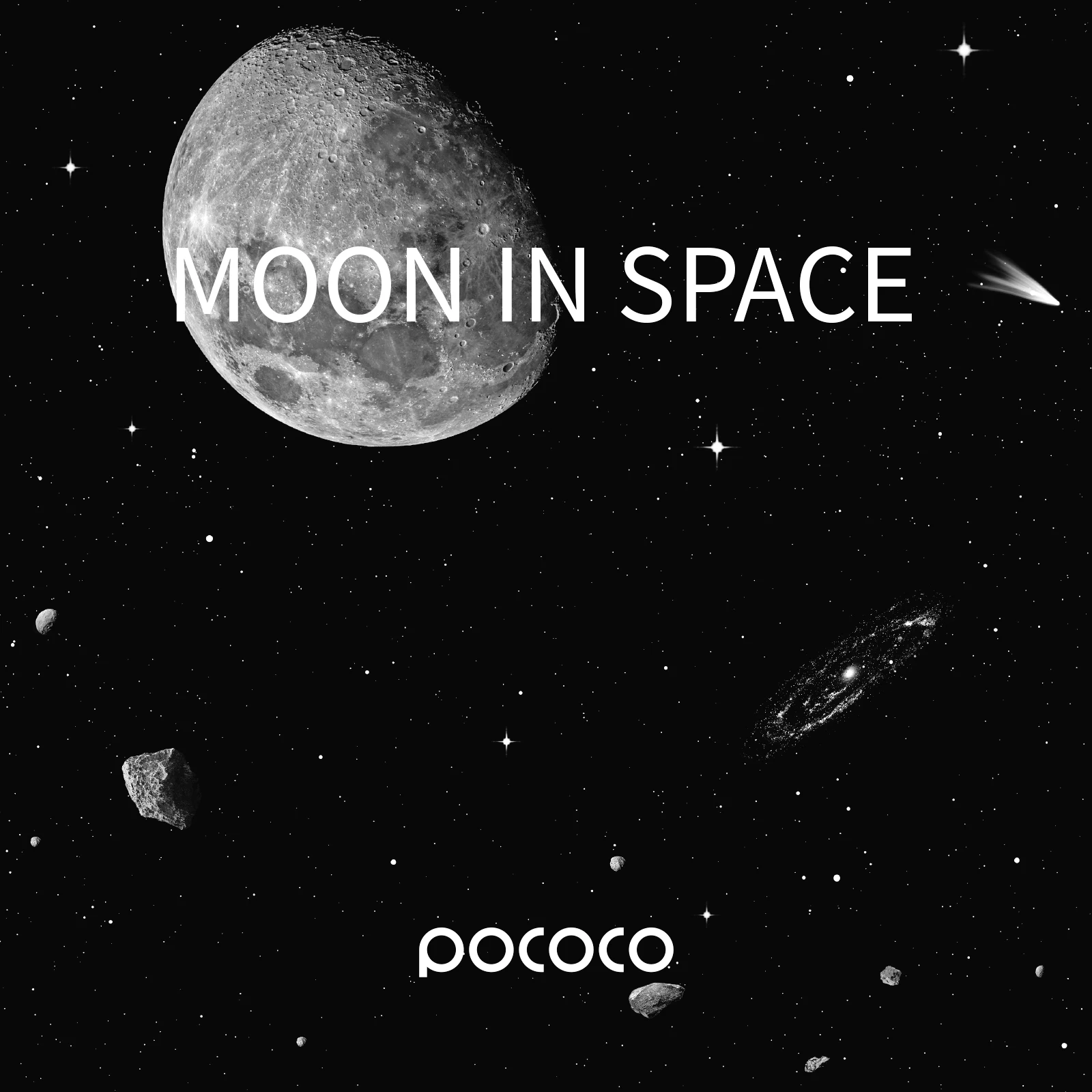 Moon and Stars-discos para proyector POCOCO Galaxy, Ultra HD 5k, 6 piezas (sin proyector)