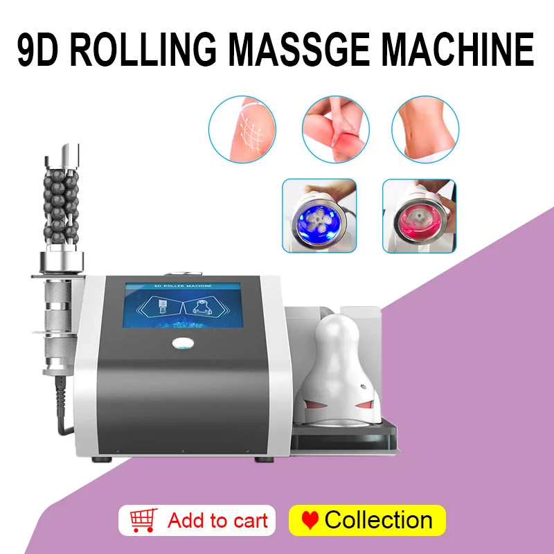 

Portable 360 ​​degree roller massager roller fat massager promotes lymphatic loss 5D vacuum roller slimming machine