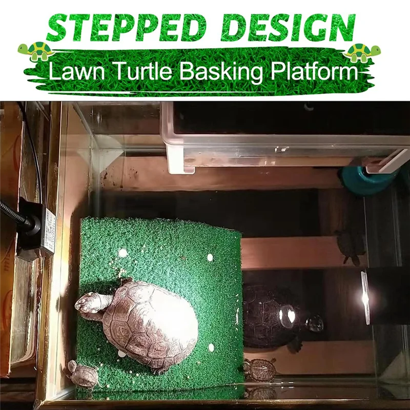 ABGH-For Turtle Water Climbing Platform Large Realistic Terrace Island Supplement For Turtle - Image 5