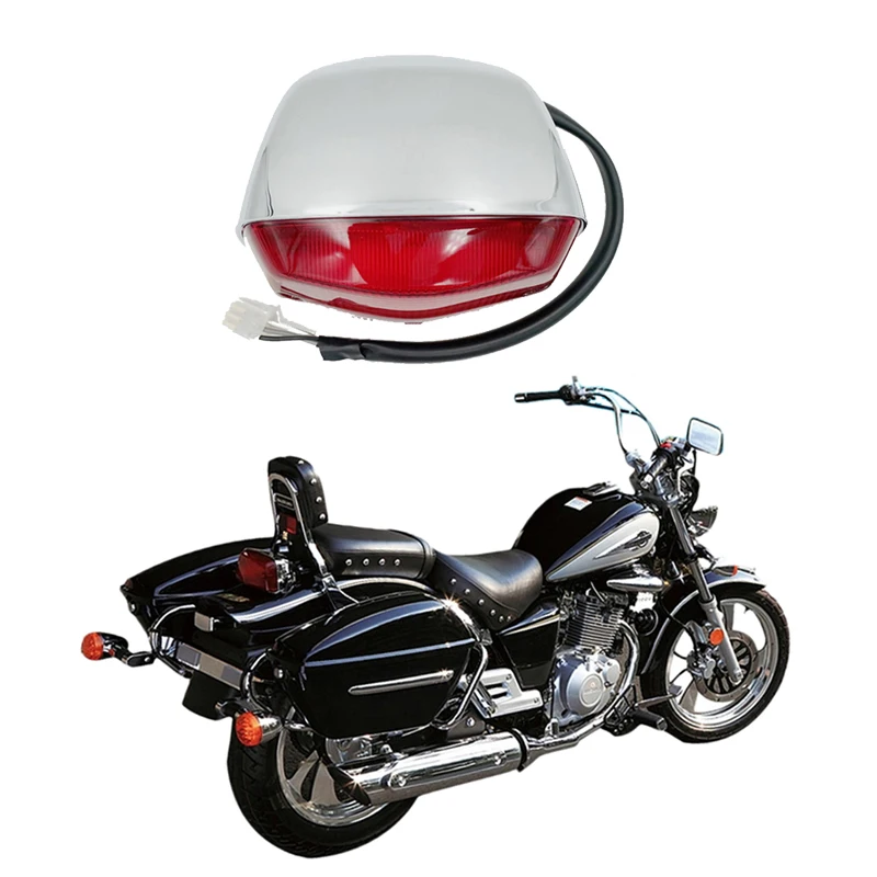 

Motorcycle Tail Lamp for Suzuki Haojue Qingqi Jingcheng for GZ125-HS GZ150-A-E HJ150 Chopper Motorbike Rear Brake Stop Light