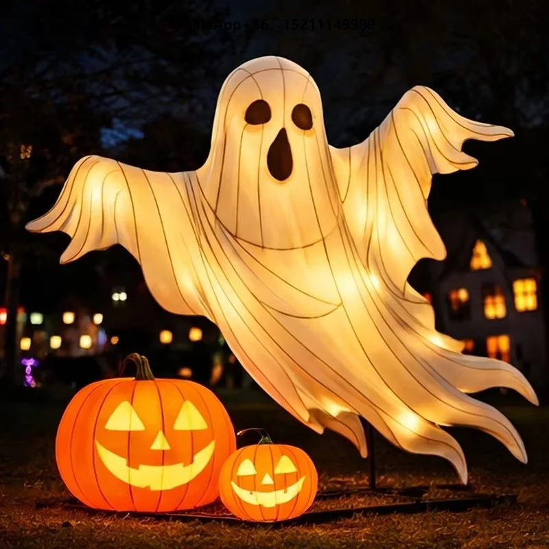 Custom Halloween Theme Motif Light Festival Lantern Installations for Theme Parks & Cultural Attractions