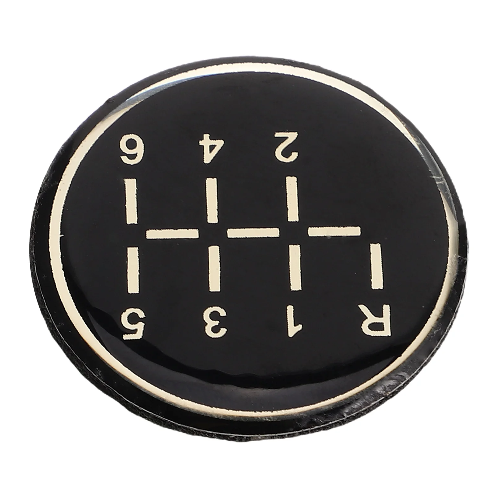 

Gear Shift Knob Sticker 6-Speed Manual Transmission Decal For Trucks High Definition Universal Fit Durable Adhesive Coating Auto