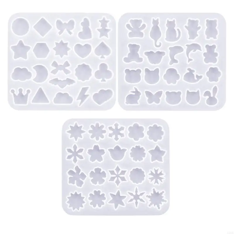 

A9BF Silicone Mold for Creative Earrings and Pendants Crafting Moulds