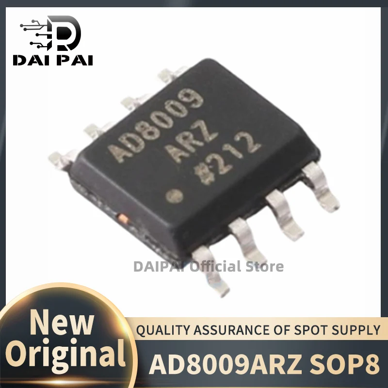 (10piece)100% New original AD8009ARZ AD8009 AD8009AR SOP-8 Amplifier Chip