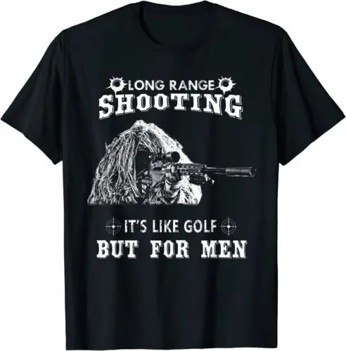  Funny Sniper Gifts Long Range Shooting T-Shirt