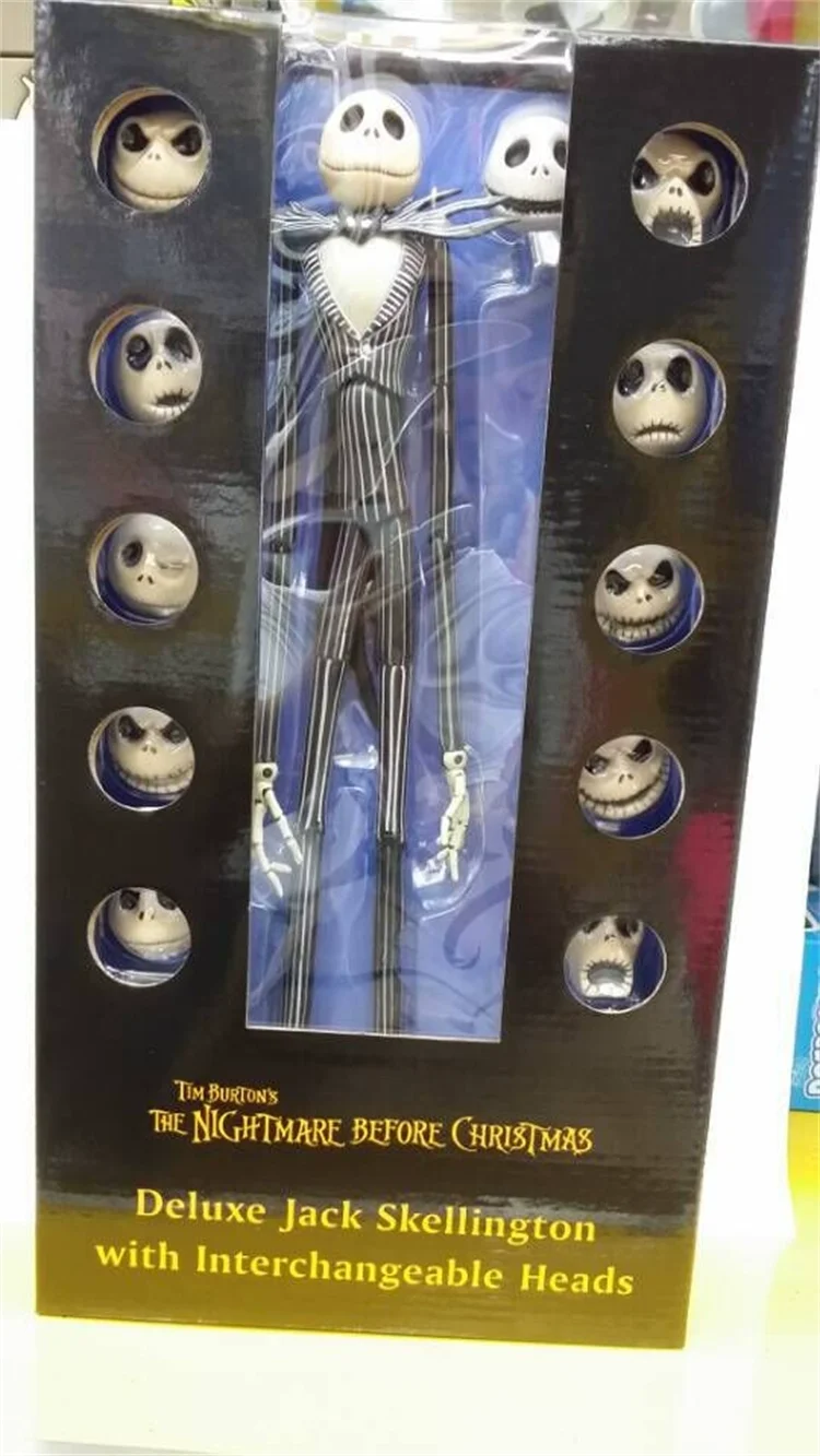 NECA The Nightmare Before Christmas pumpkin King Jack Tim Burton Action Figure Model Decorations Dolls