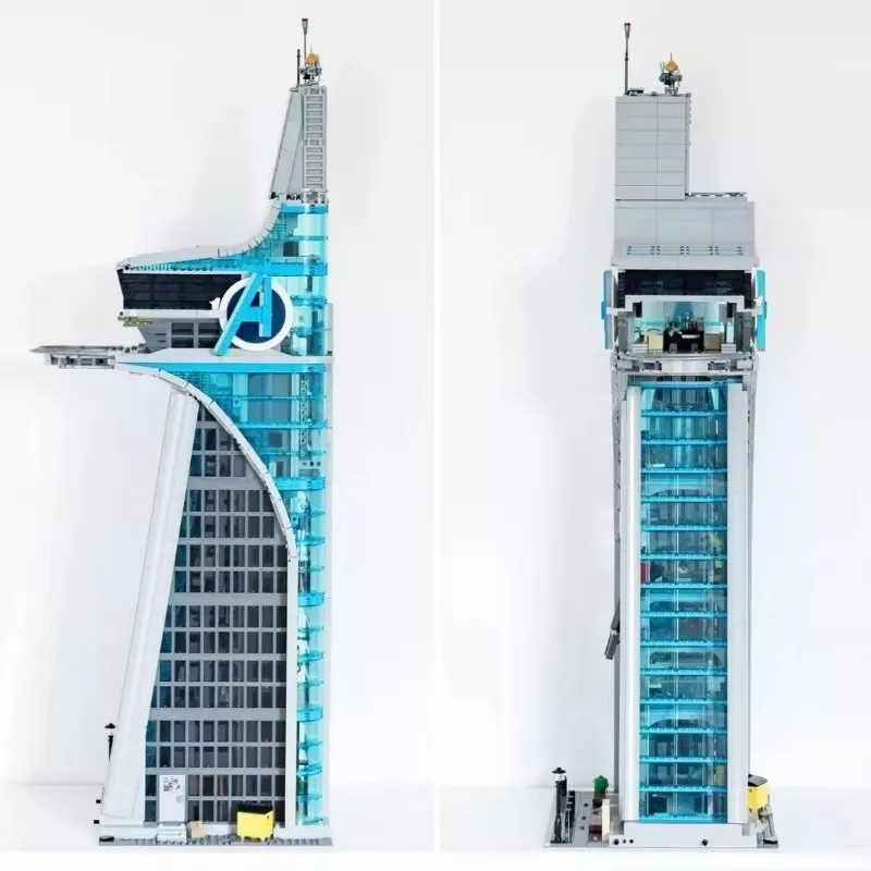 

2025 New Tower Building Desktop ornament 5201Pcs Compatible 76269 Party gifts Gift for Adults Kids