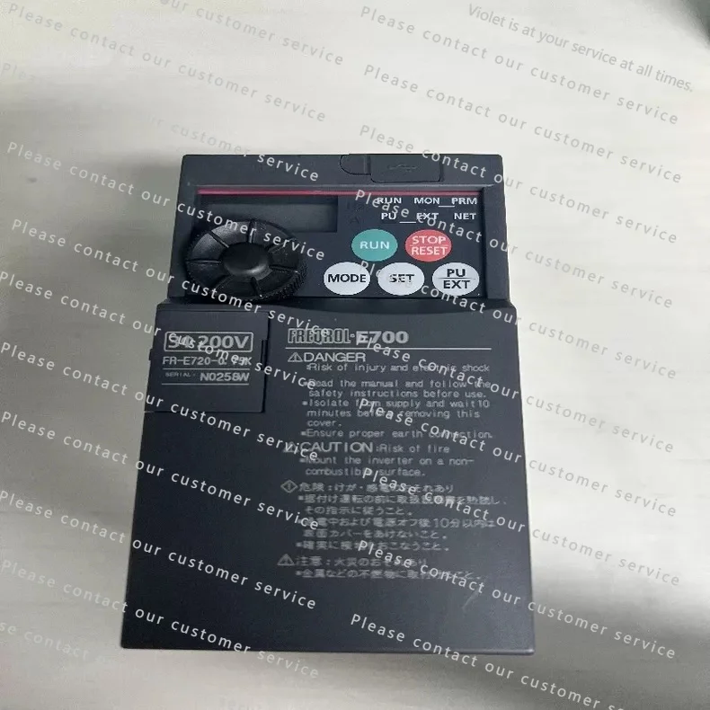 Brand New Inverter FR‑E720‑0.75K 0.75KW Variable Speed Drive 3PH AC200‑240V Industrial Motor Speed Regulation Module