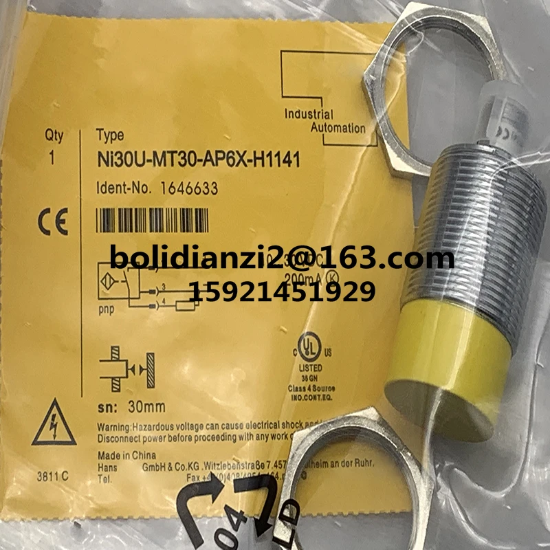 

NI30U-MT30-AP6X-H1141/AN6X NI30U-M30-VP44X-H1141 Authentic original stock sensor