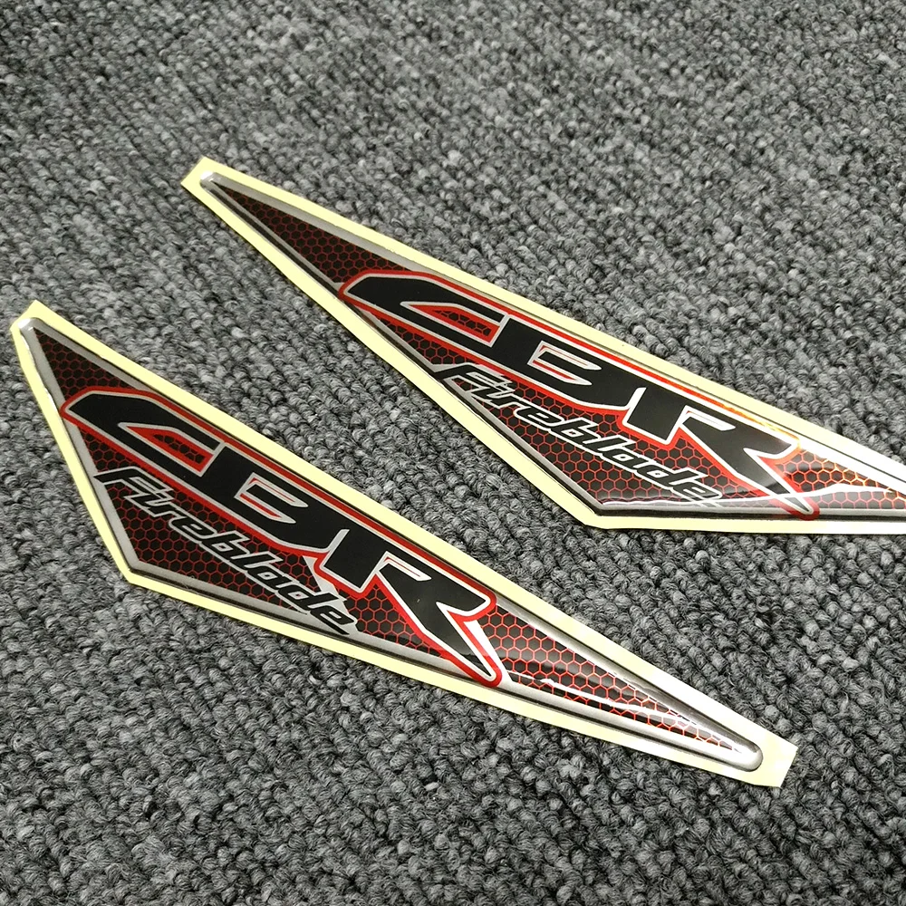 For Honda CBR 500 R 500R Fireblade HRC Motorcycle Tank Pad Fuel Oil Kit Knee Fish Bone Protector Stickers Decals