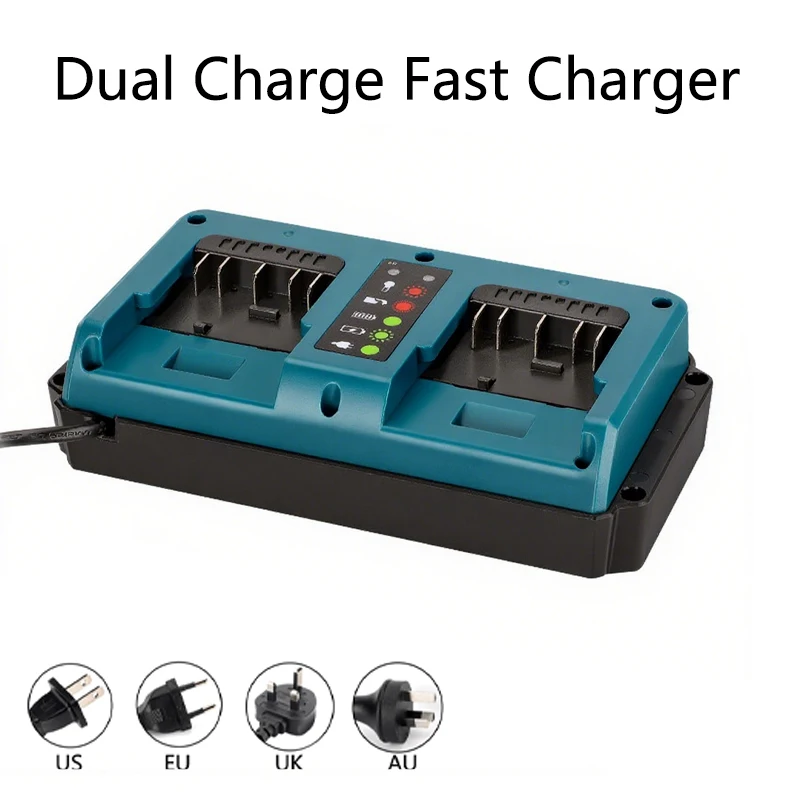 

Dual Charge Fast Charger for Bose 18-20V Li-ion Battery Replacement Charger EU US UK AU Plug With LED indicator light
