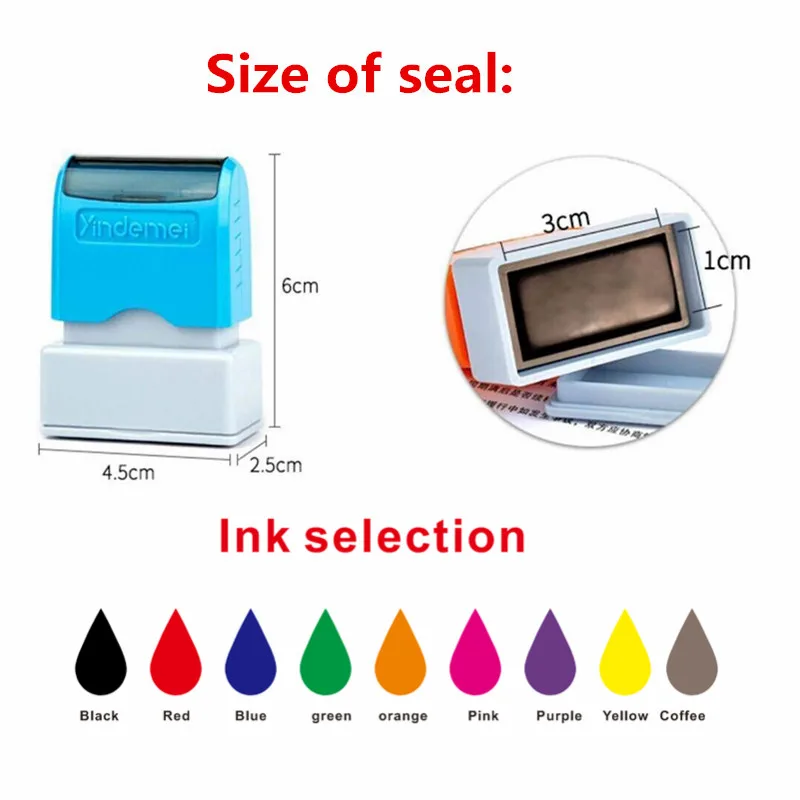 Thumbnail 3 - #77 Trending Office Rubber Stamps Right Now