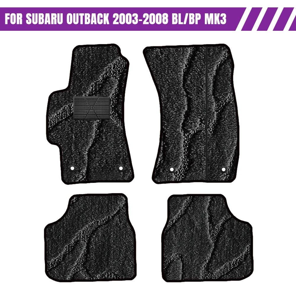 

Car Floor Mats For Subaru outback 2003-2008 BL/BP MK3 Car-Specific Fit Car Mat Interior Accessories
