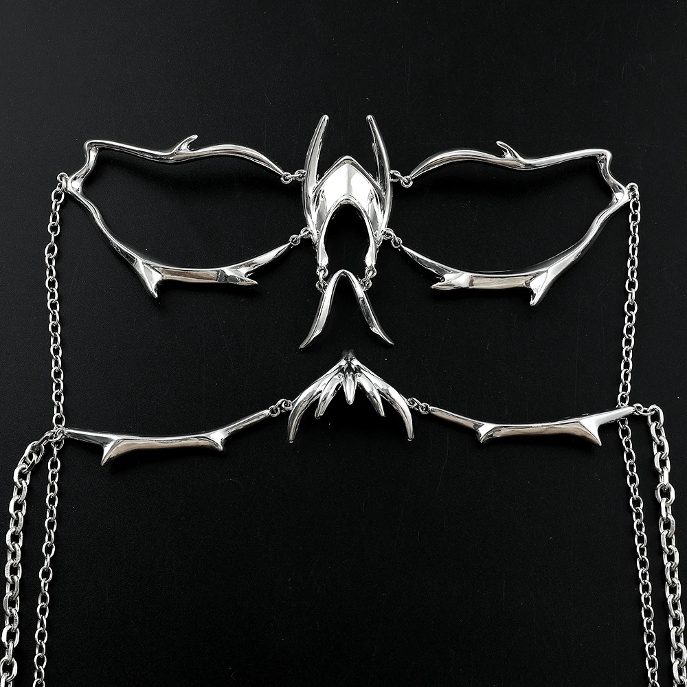 

Cyberpunk Hanging Ear Face Chain Fashion Personalized Face Decoration Cosplay Party Jewelry Accessory for Women And Men