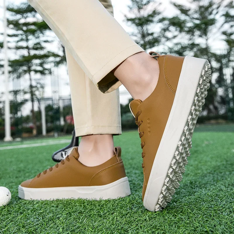 Sepatu Golf ringan untuk pria dan wanita, sepatu Golf pria dan wanita, sneaker Golf ringan untuk pria dan wanita