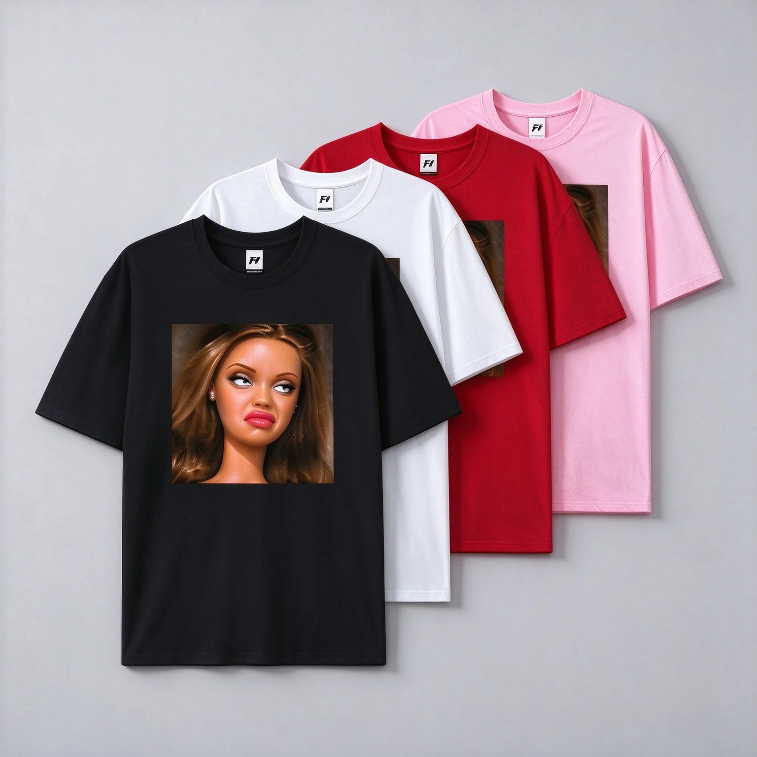 Sassy Eye Roll Doll Face Meme T Shirt Funny Sarcastic Internet Humor Graphic Tee Unisex Casual Short Sleeve Cotton T-shirt Gift