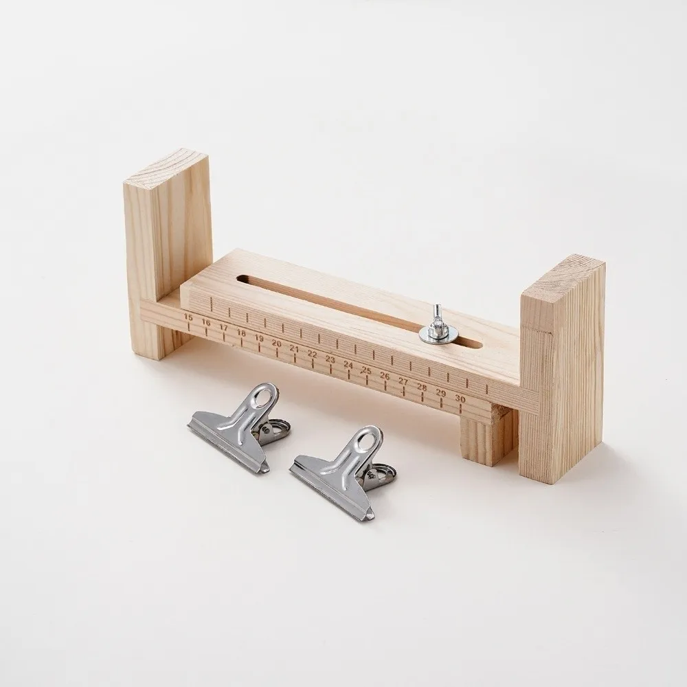 New Solid Wooden Braiding Frame Adjustable Fixed Plate Braided Rope Tools DIY Craft Handmade Bracelet Rope Making