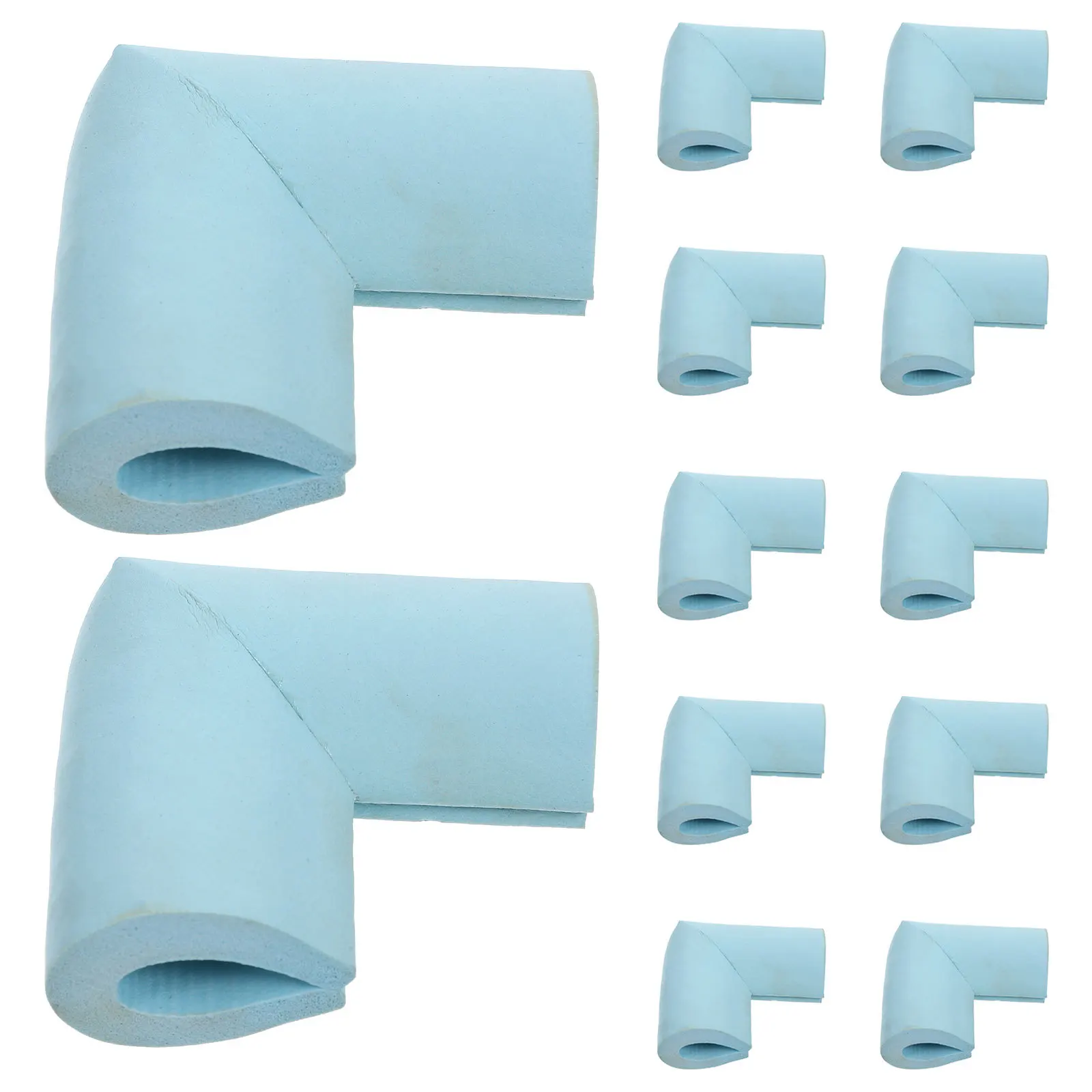 12Pcs Corner Protector Foam Soft U-Shaped Furniture Bumper Table Bed Frame Corner Guards for Moving Transport Protection
