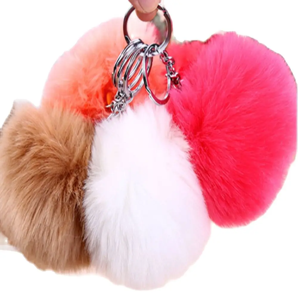 

Free shipping 8cm diameter colors fake fur ball for phones synthetic fur ball