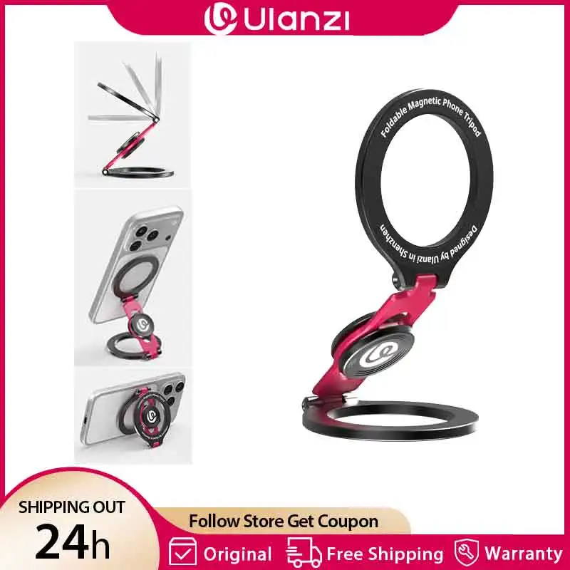 【¥1,039】Ulanzi MA36 ハンドスピナー スマホ マグネットスタンド-アリエク特価アラート