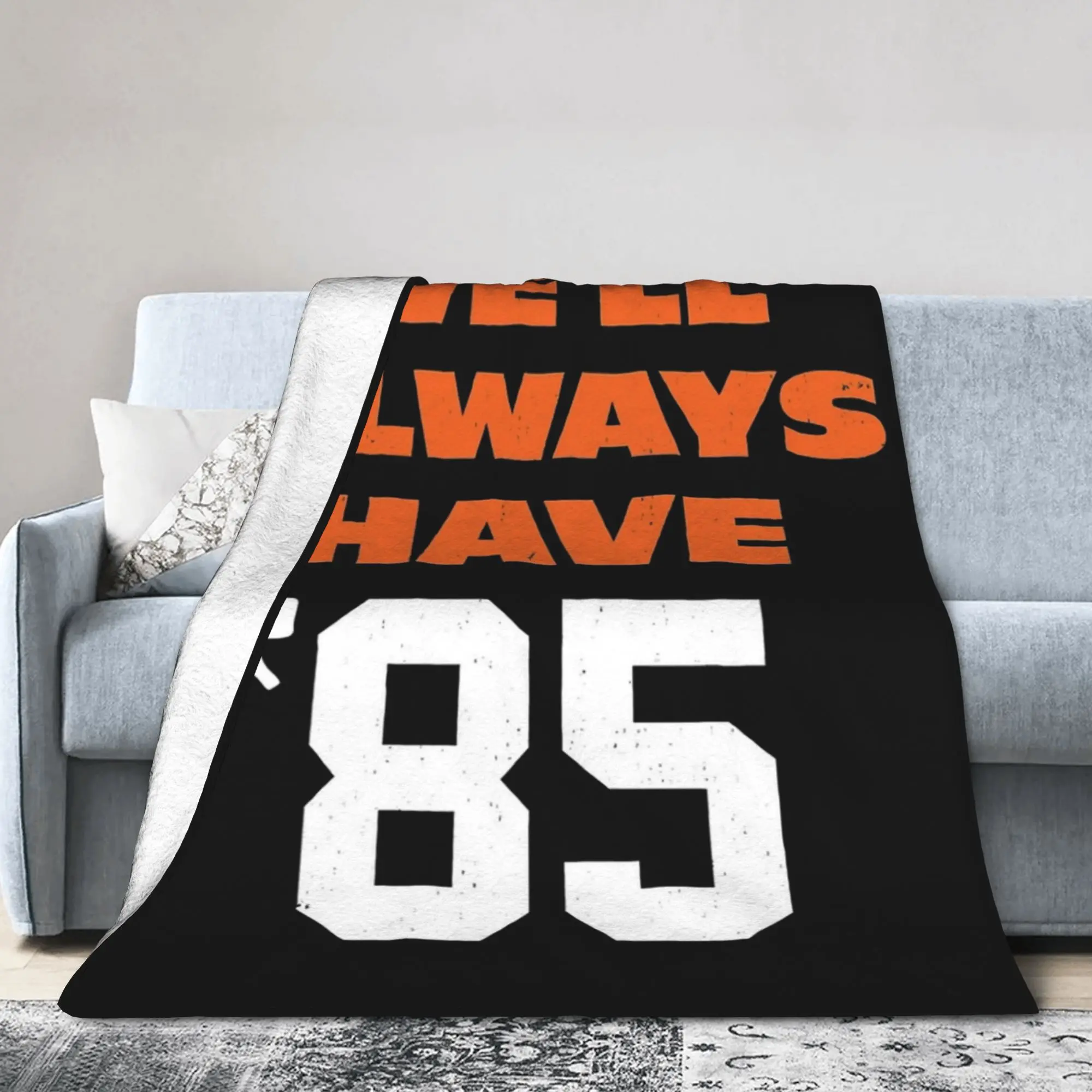 We'll Always Have 85 Plush Blankets Mike Ditka Fashion Throw Blanket for  Sofa Bedding Lounge 200x150cm Bedspreads