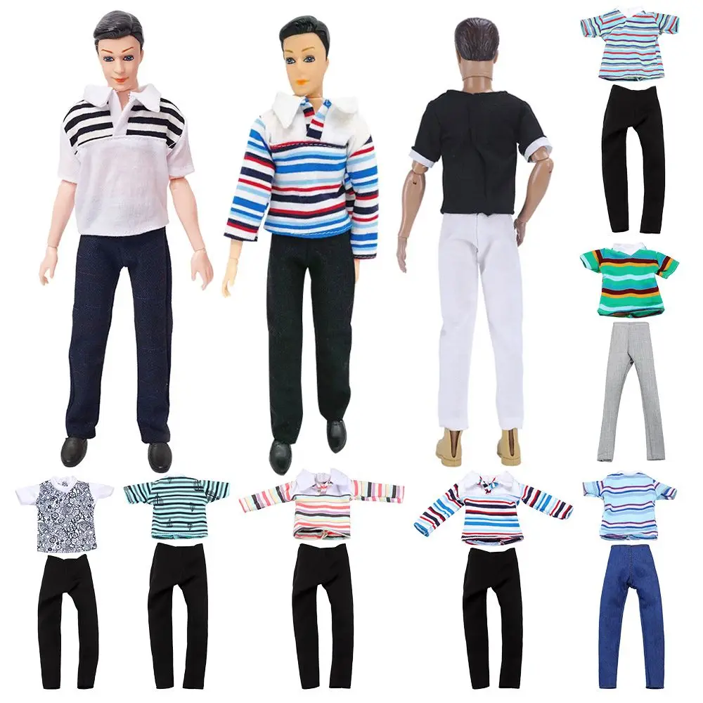 1/6 Doll Clothes Doll Daily Wear Casual Suit Sweatshirt Pants Wedding Party Suit Man Male Doll Clothes for 30cm Doll Accessories