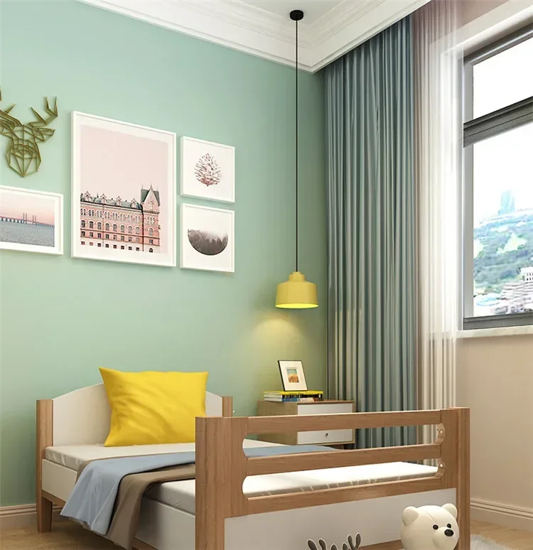 Children's Solid wood bed with guardrail Simple, innovatively designed kid's bed