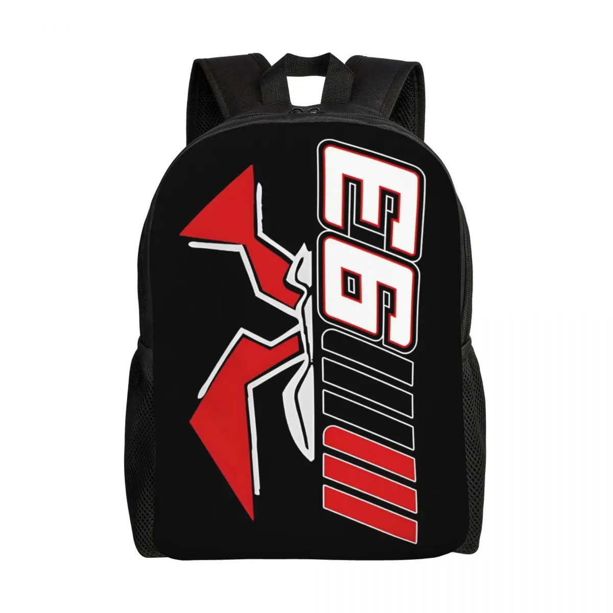 

Marquezs Logo Backpacks Men Women Casual Bookbag for College School Bags