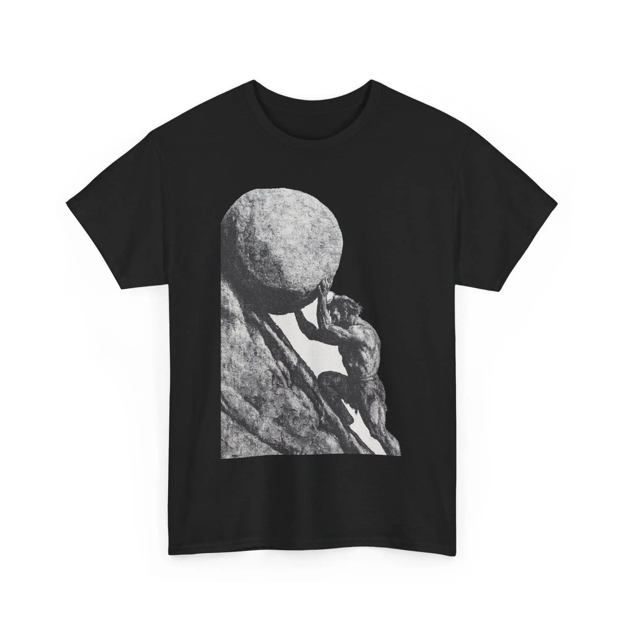 Sisyphus T Shirt Unisex | Existential Myth Graphic Tee | Absurd Hero Streetwear | Gift for Deep Thinkers & Philosophy Lovers