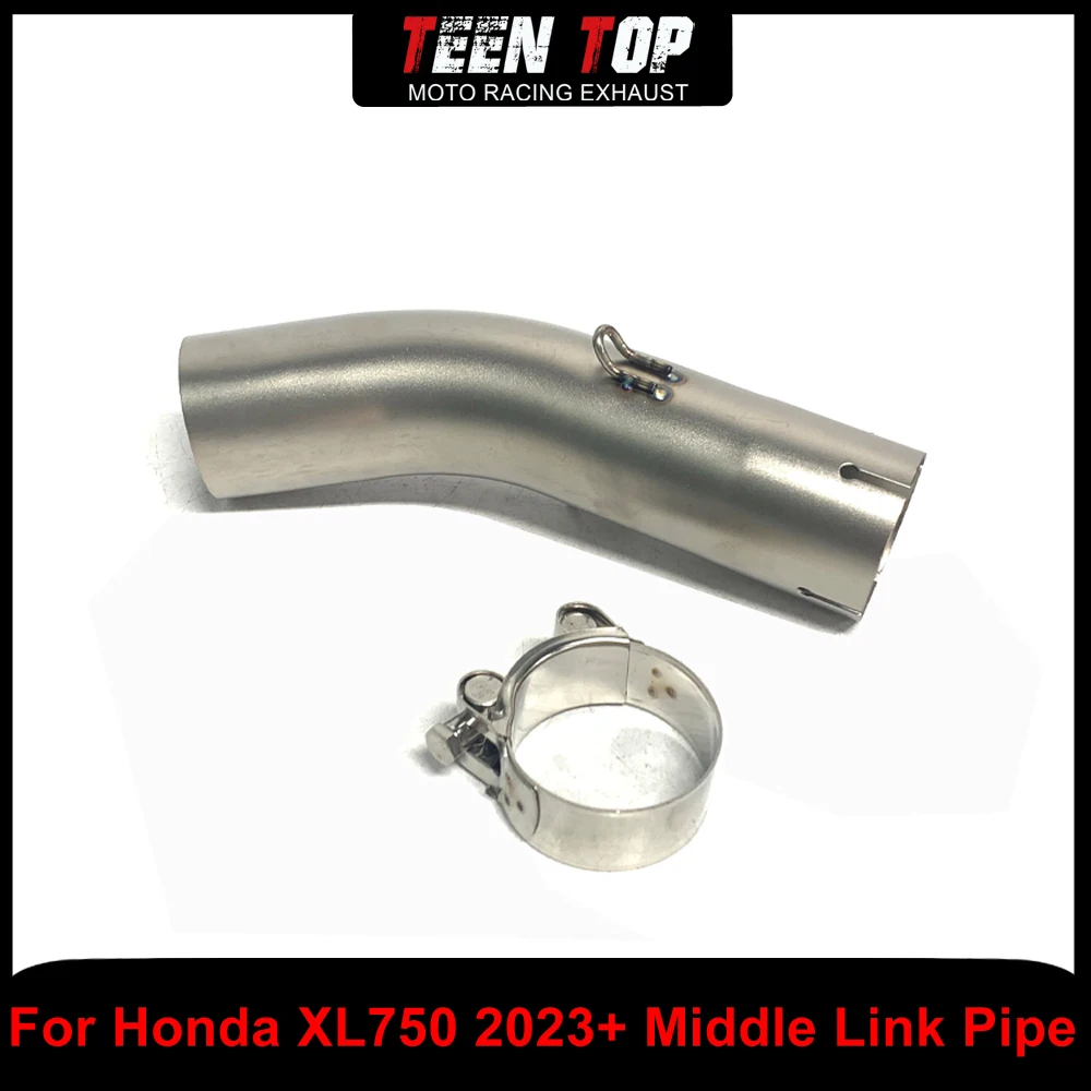 

Motorcycle Stainless Steel Exhaust Mid Connection Pipe For Honda XL750 XL750 Transalp Middle Link Pipe xl750 2023+ Tube