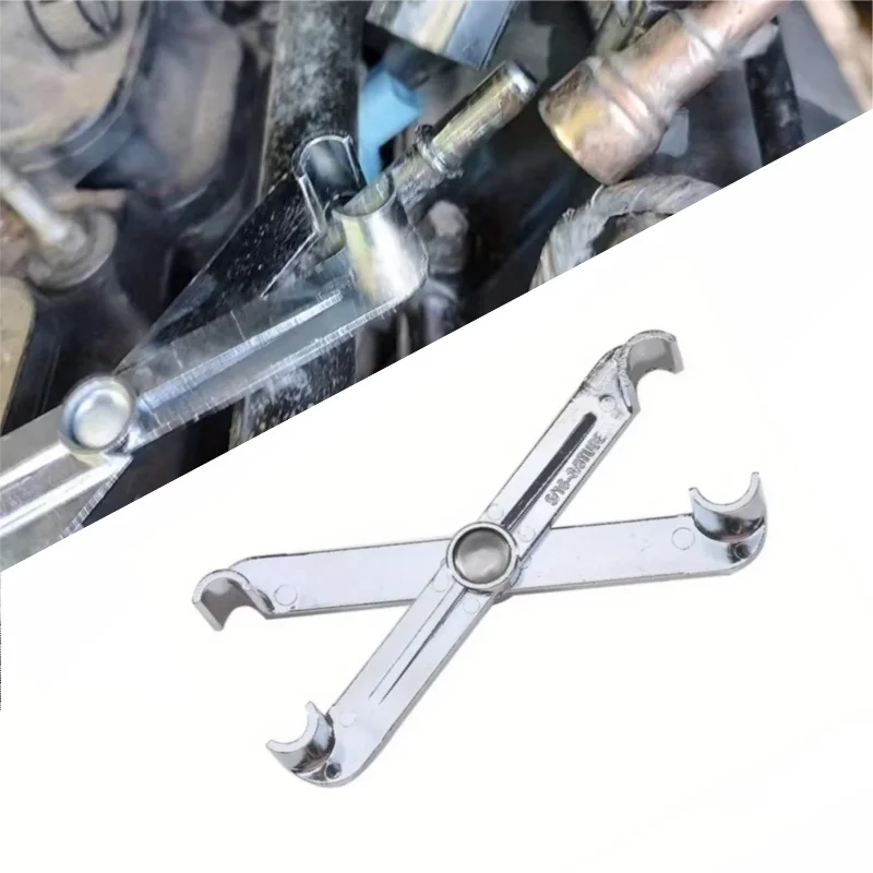 

Removal Wrench Car Fuel Pipe Remover Tool Air Conditioning Line Fuel Pipe Disconnect Spring Release Tool Multi-Purpose Wrench
